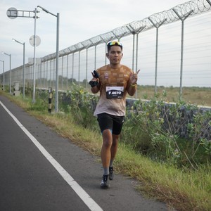 Race photo from KEDIRI HALF MARATHON 2026