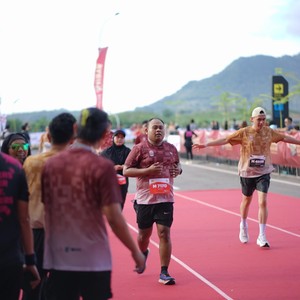 Race photo from KEDIRI HALF MARATHON 2026