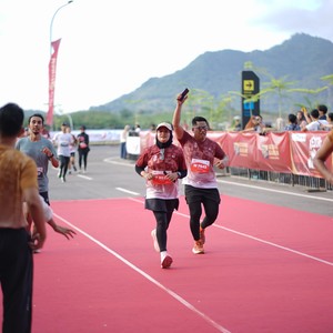 Race photo from KEDIRI HALF MARATHON 2026