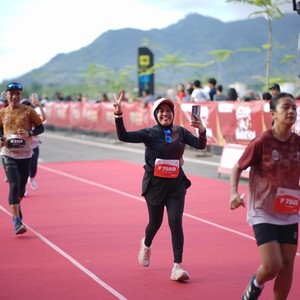 Race photo from KEDIRI HALF MARATHON 2026