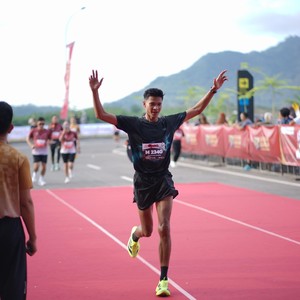 Race photo from KEDIRI HALF MARATHON 2026