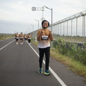 Race photo from KEDIRI HALF MARATHON 2026