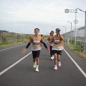 Race photo from KEDIRI HALF MARATHON 2026