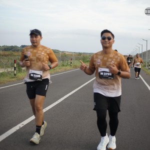 Race photo from KEDIRI HALF MARATHON 2026