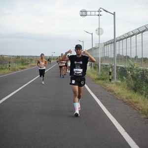 Race photo from KEDIRI HALF MARATHON 2026