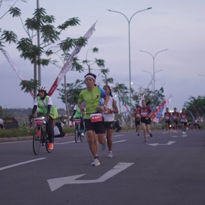 Race photo from KEDIRI HALF MARATHON 2026