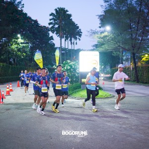 Race photo from BOGORUN 2026