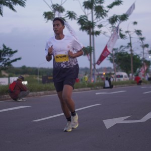 Race photo from KEDIRI HALF MARATHON 2026