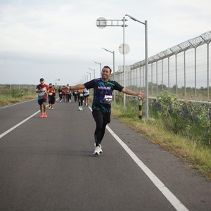 Race photo from KEDIRI HALF MARATHON 2026