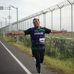 Race photo from KEDIRI HALF MARATHON 2026