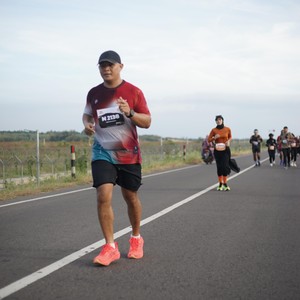 Race photo from KEDIRI HALF MARATHON 2026