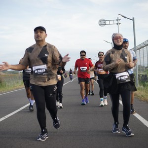 Race photo from KEDIRI HALF MARATHON 2026