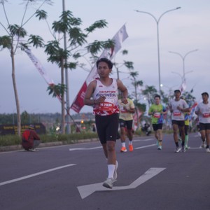 Race photo from KEDIRI HALF MARATHON 2026
