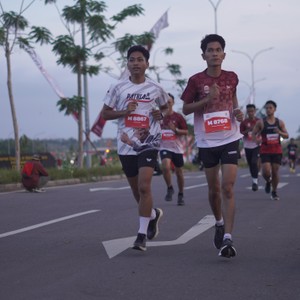Race photo from KEDIRI HALF MARATHON 2026