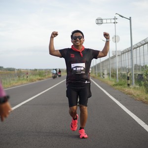 Race photo from KEDIRI HALF MARATHON 2026