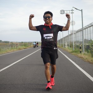 Race photo from KEDIRI HALF MARATHON 2026