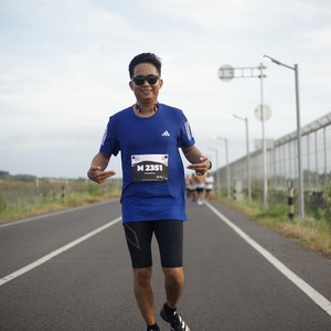 Race photo from KEDIRI HALF MARATHON 2026