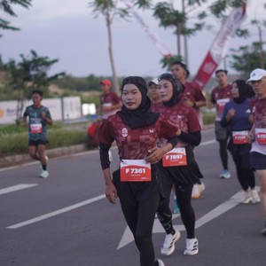 Race photo from KEDIRI HALF MARATHON 2026