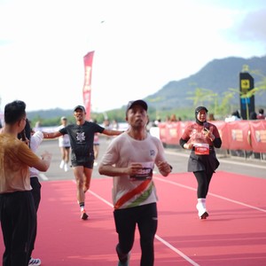 Race photo from KEDIRI HALF MARATHON 2026