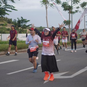 Race photo from KEDIRI HALF MARATHON 2026