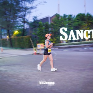 Race photo from BOGORUN 2026