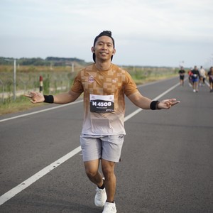 Race photo from KEDIRI HALF MARATHON 2026