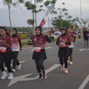 Race photo from KEDIRI HALF MARATHON 2026