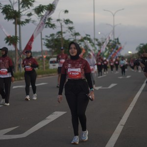 Race photo from KEDIRI HALF MARATHON 2026