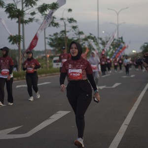 Race photo from KEDIRI HALF MARATHON 2026