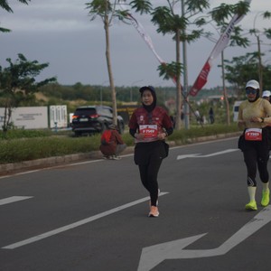 Race photo from KEDIRI HALF MARATHON 2026