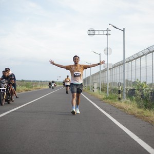 Race photo from KEDIRI HALF MARATHON 2026
