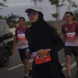 Race photo from KEDIRI HALF MARATHON 2026