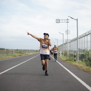Race photo from KEDIRI HALF MARATHON 2026