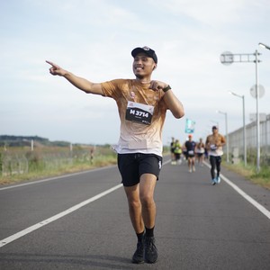 Race photo from KEDIRI HALF MARATHON 2026