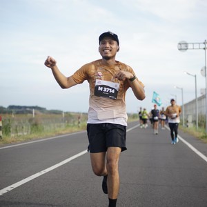Race photo from KEDIRI HALF MARATHON 2026