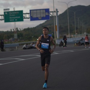Race photo from KEDIRI HALF MARATHON 2026