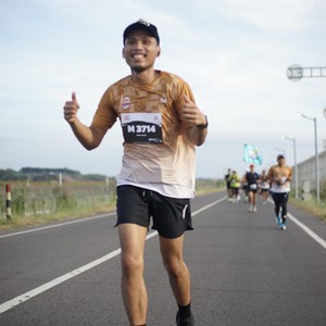 Race photo from KEDIRI HALF MARATHON 2026