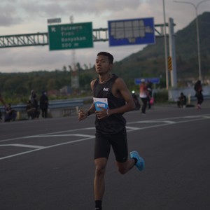 Race photo from KEDIRI HALF MARATHON 2026