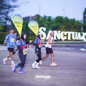 Race photo from BOGORUN 2026