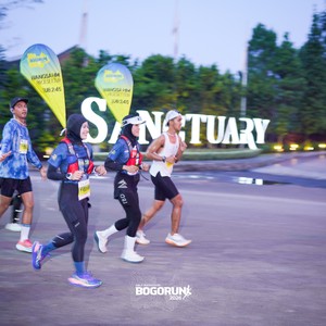 Race photo from BOGORUN 2026
