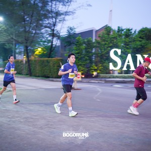 Race photo from BOGORUN 2026