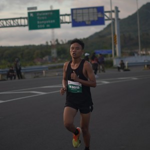 Race photo from KEDIRI HALF MARATHON 2026