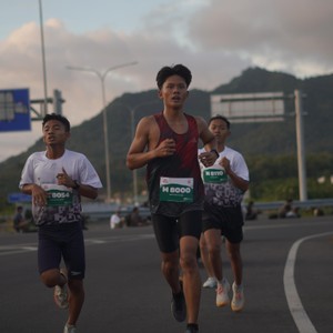 Race photo from KEDIRI HALF MARATHON 2026