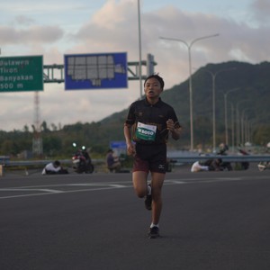 Race photo from KEDIRI HALF MARATHON 2026