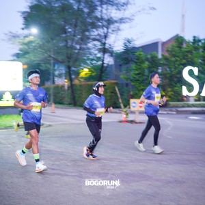 Race photo from BOGORUN 2026