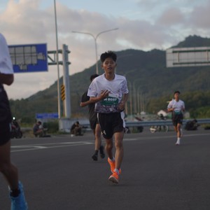 Race photo from KEDIRI HALF MARATHON 2026