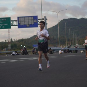 Race photo from KEDIRI HALF MARATHON 2026