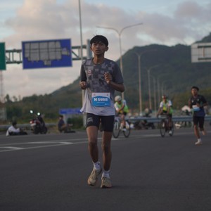 Race photo from KEDIRI HALF MARATHON 2026
