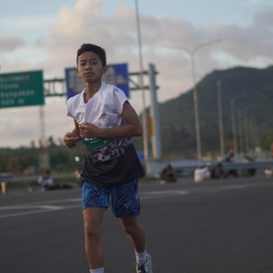 Race photo from KEDIRI HALF MARATHON 2026