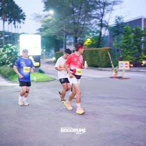Race photo from BOGORUN 2026